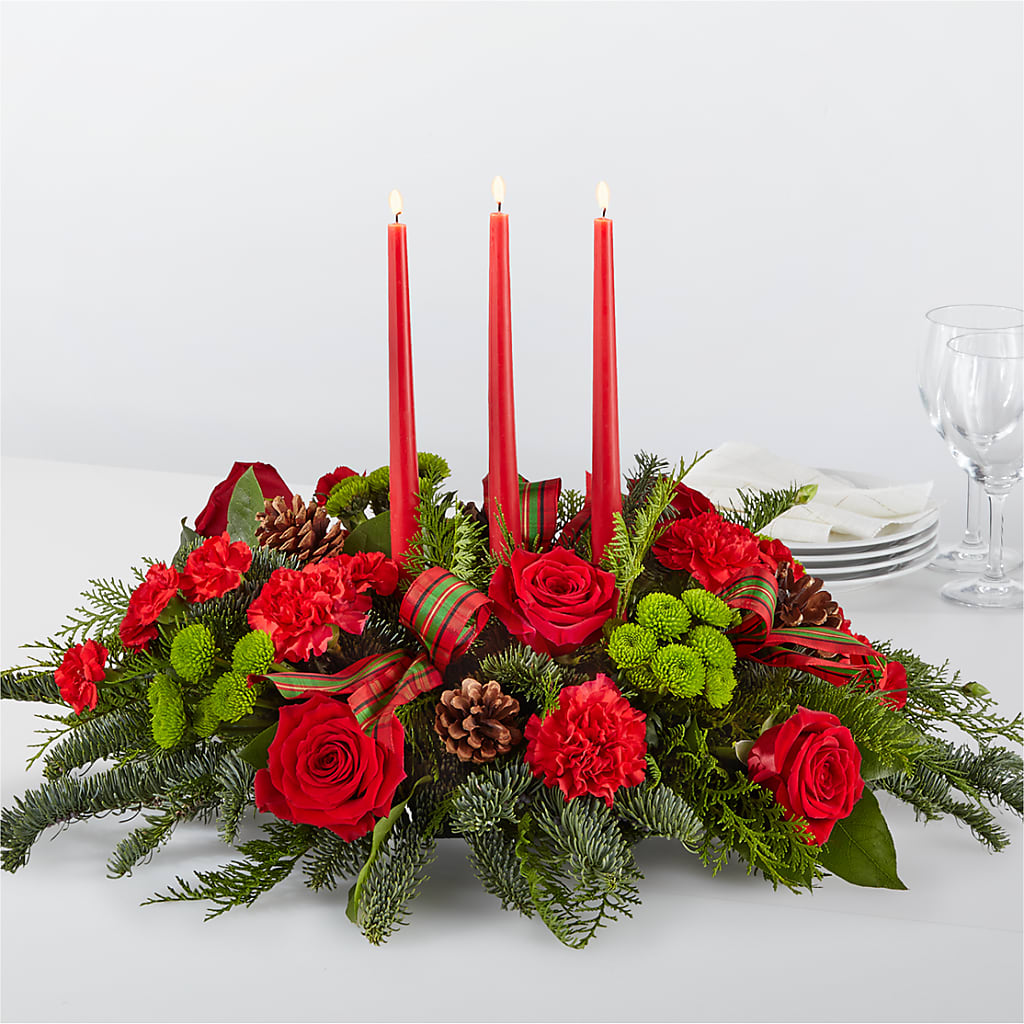 By the Candlelight Centerpiece – Oopsie Daisy Llc, Berlin NJ