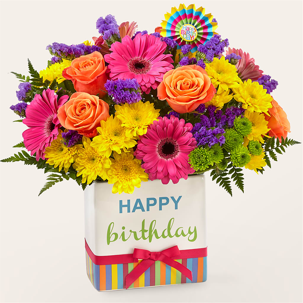 Birthday Brights Bouquet – Oopsie Daisy Llc, Berlin NJ