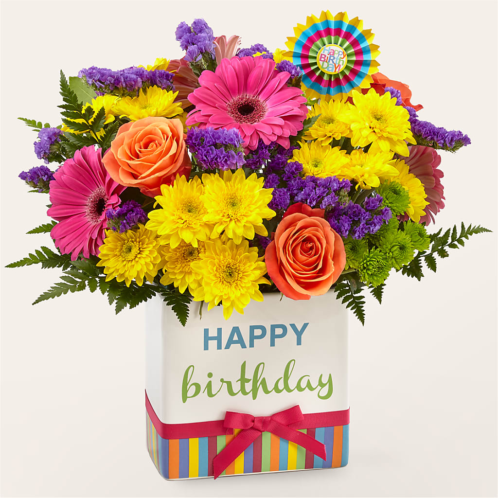 Birthday Brights Bouquet – Oopsie Daisy Llc, Berlin NJ