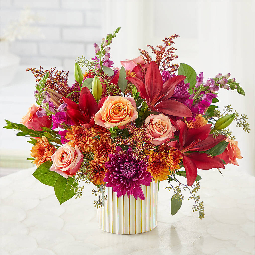 Burgundy Landscape Bouquet – Oopsie Daisy Llc, Berlin NJ