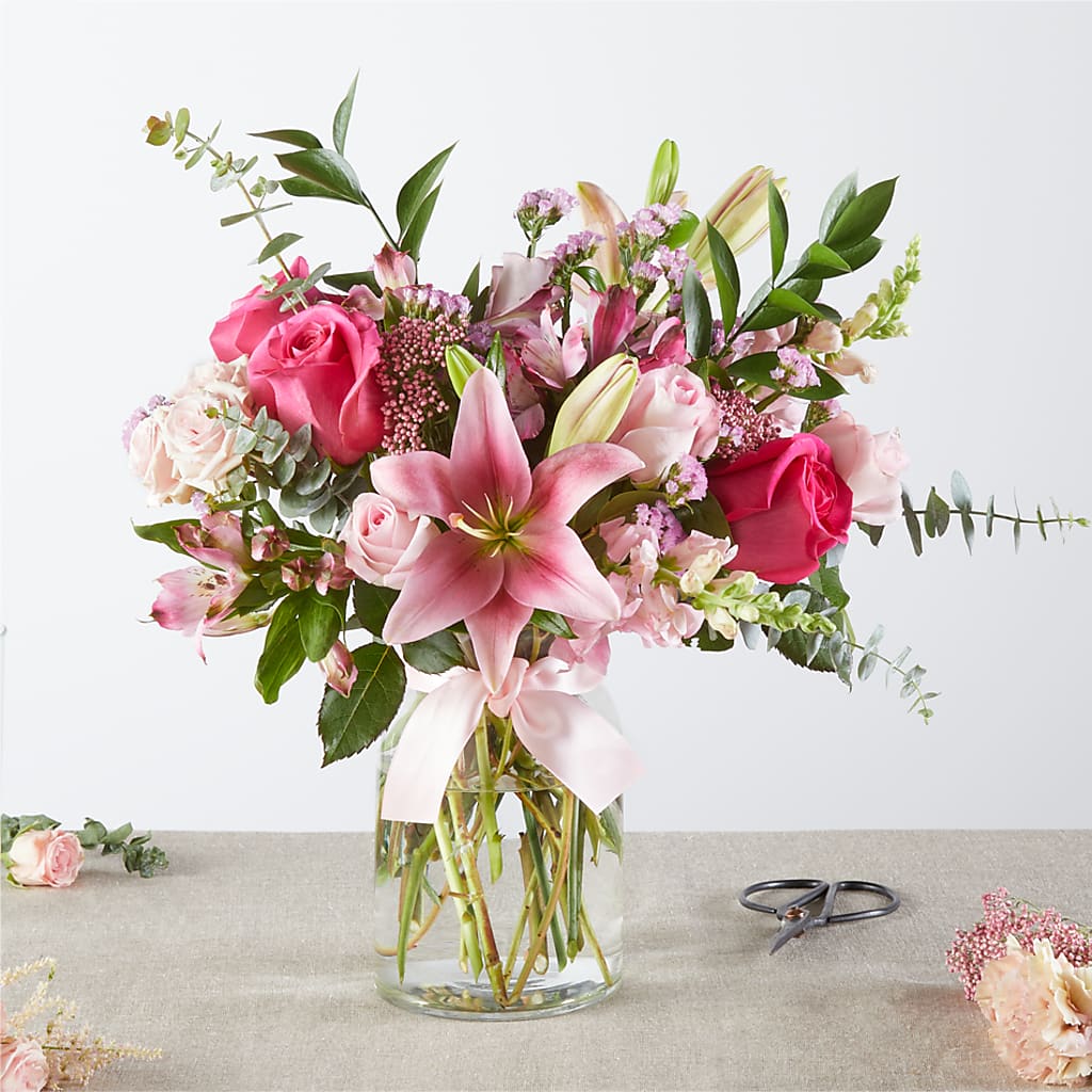 Pink Ribbon - A Florist Original – Oopsie Daisy Llc, Berlin NJ