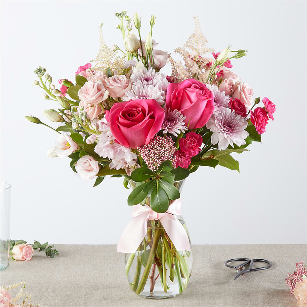 Pink Ribbon - A Florist Original – Oopsie Daisy Llc, Berlin NJ