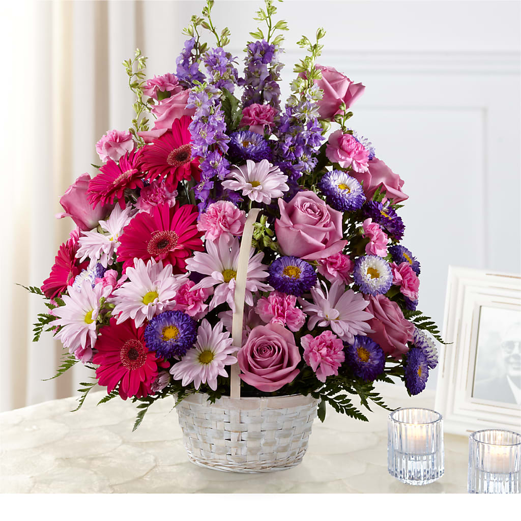 Pastel Peace Basket – Oopsie Daisy Llc, Berlin NJ