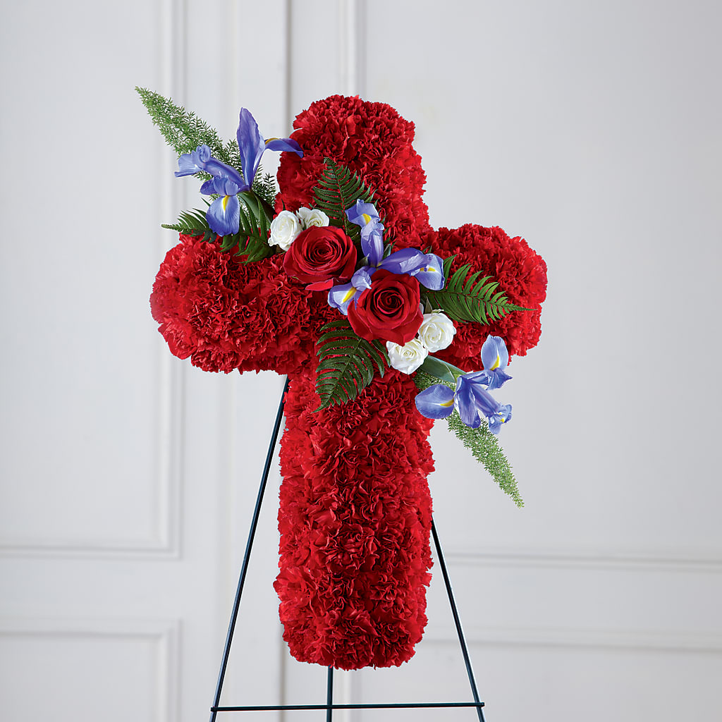 Faithful Hero Floral Cross – Oopsie Daisy Llc, Berlin NJ