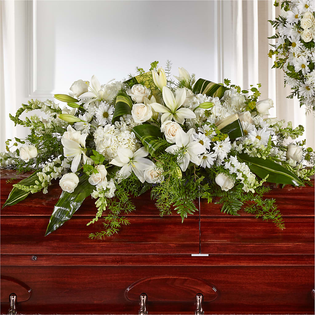 Abundance Casket Spray – Oopsie Daisy Llc, Berlin NJ