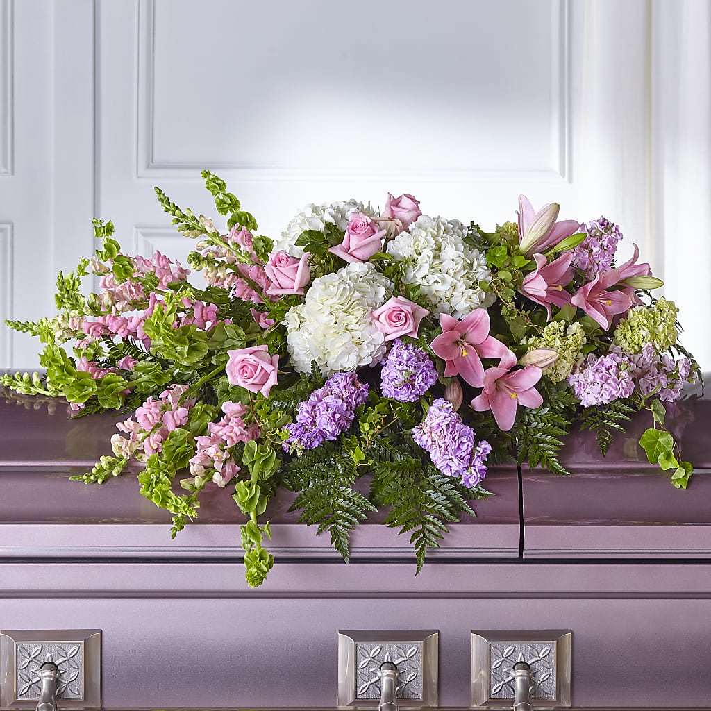 Life's Gratitude Casket Spray – Oopsie Daisy Llc, Berlin NJ