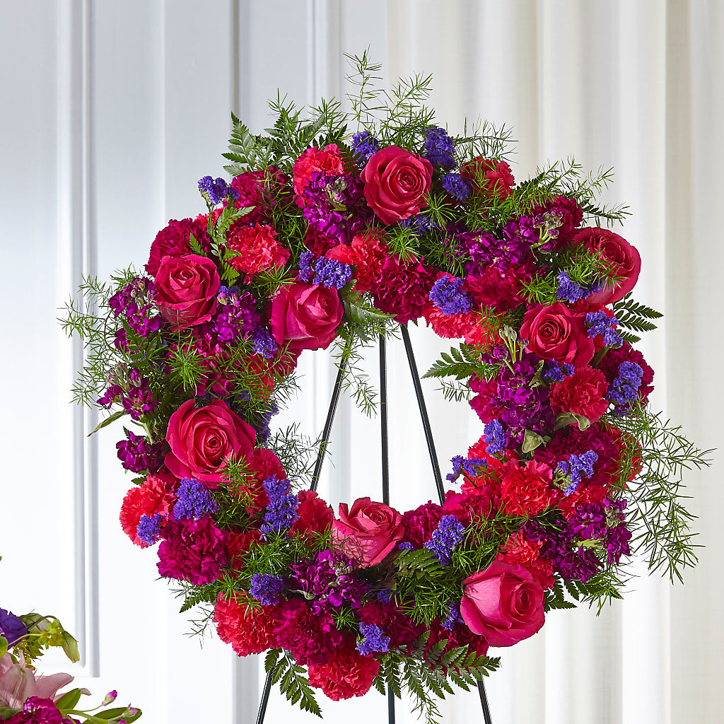 Calming Colors Wreath – Oopsie Daisy Llc, Berlin NJ