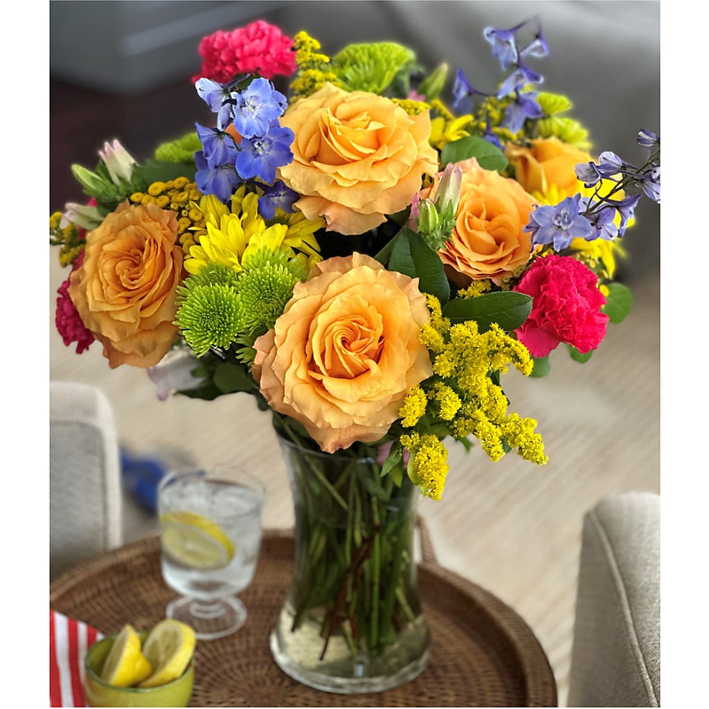 Bold & Bright – A Florist Original –  Oopsie Daisy Llc, Berlin NJ