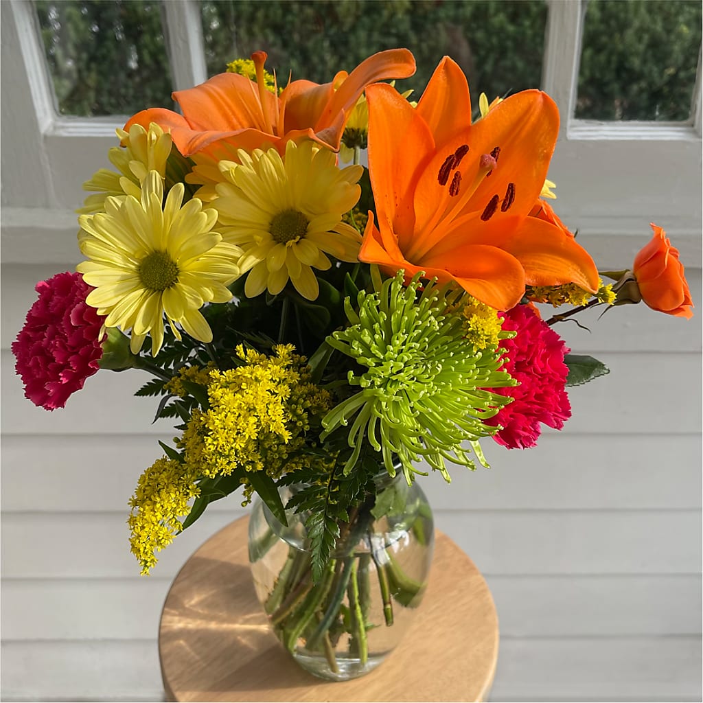 Bold & Bright – A Florist Original –  Oopsie Daisy Llc, Berlin NJ