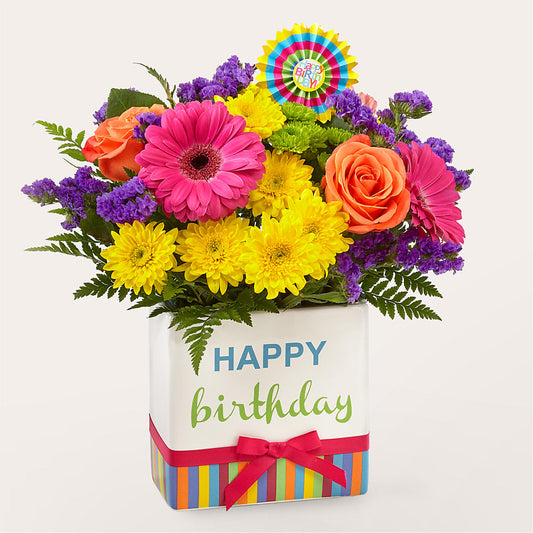 Birthday Brights Bouquet –  Oopsie Daisy Llc, Berlin NJ