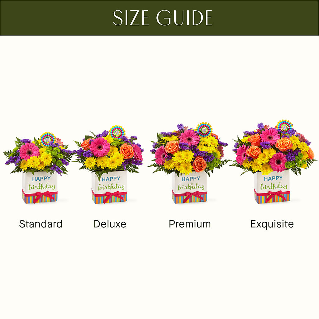 Birthday Brights Bouquet –  Oopsie Daisy Llc, Berlin NJ