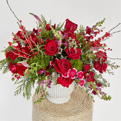 Big Red Bow Bouquet –  Oopsie Daisy Llc, Berlin NJ