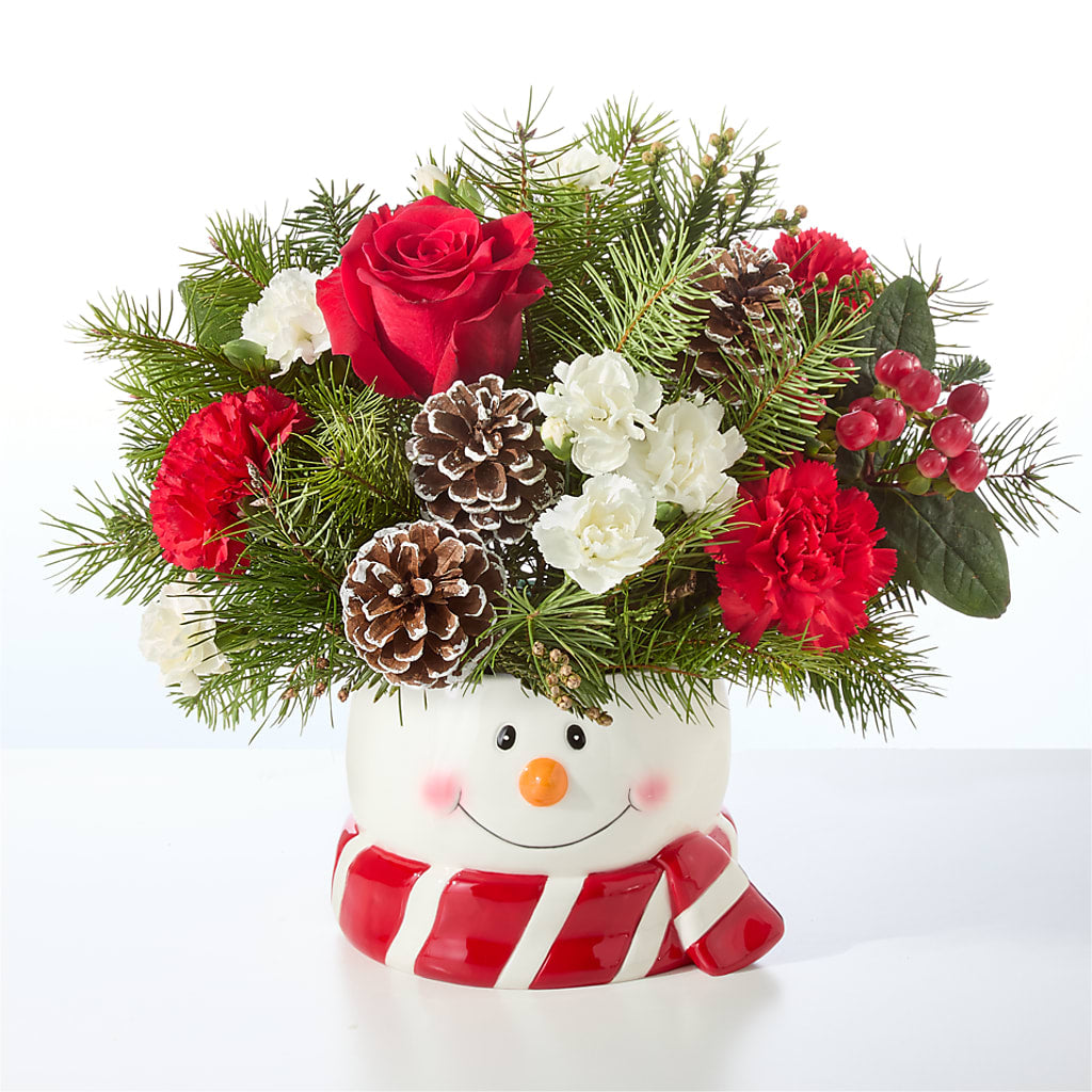 Jolly Snowman Bouquet –  Oopsie Daisy Llc, Berlin NJ