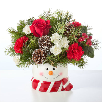 Jolly Snowman Bouquet –  Oopsie Daisy Llc, Berlin NJ