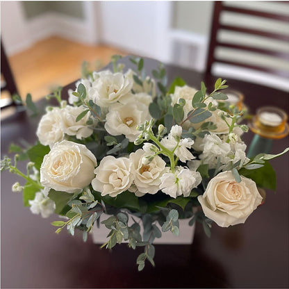 Fresh Linen Box Bouquet –  Oopsie Daisy Llc, Berlin NJ