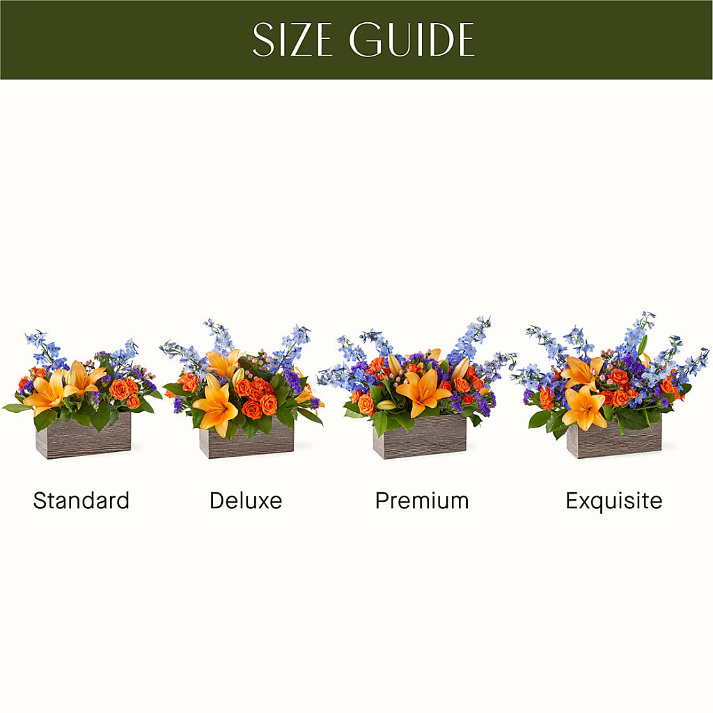 Radiant Citrus Box Bouquet –  Oopsie Daisy Llc, Berlin NJ