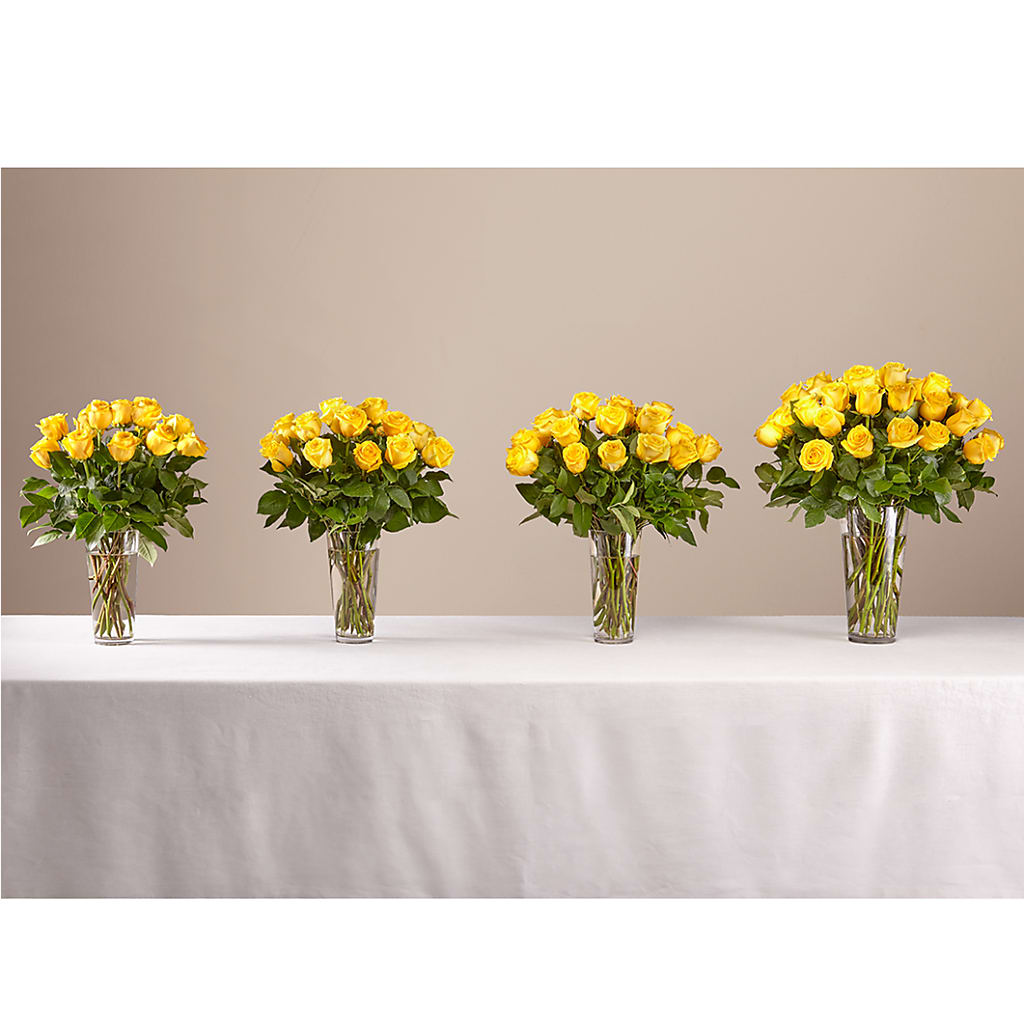 Long Stem Yellow Rose Bouquet –  Oopsie Daisy Llc, Berlin NJ