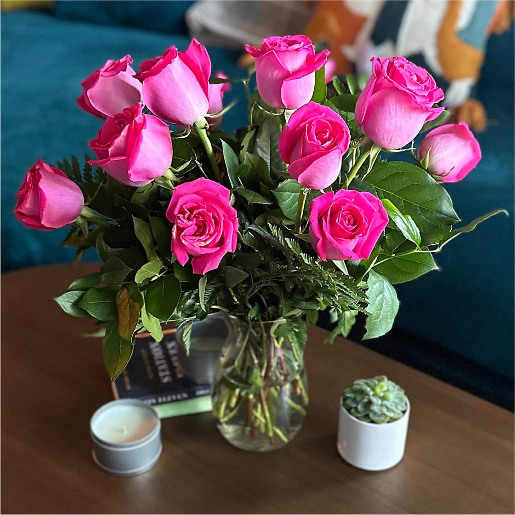 Long Stem Pink Rose Bouquet –  Oopsie Daisy Llc, Berlin NJ