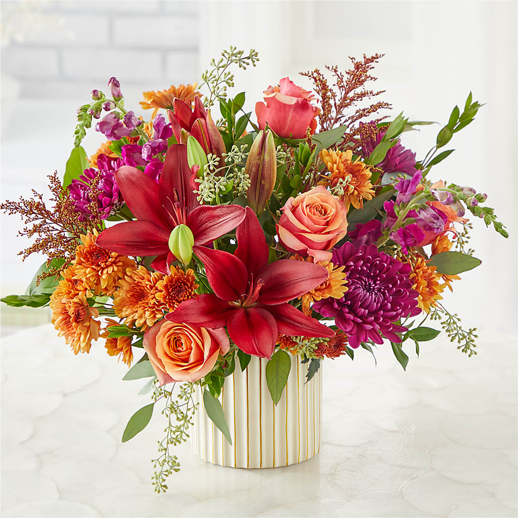 Burgundy Landscape Bouquet –  Oopsie Daisy Llc, Berlin NJ