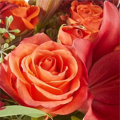 Crimson Leaves Bouquet –  Oopsie Daisy Llc, Berlin NJ