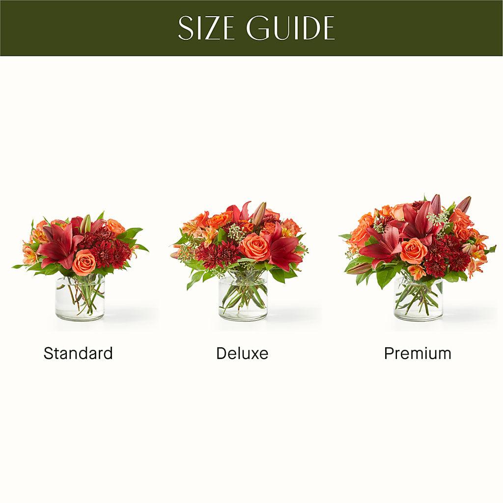 Crimson Leaves Bouquet –  Oopsie Daisy Llc, Berlin NJ
