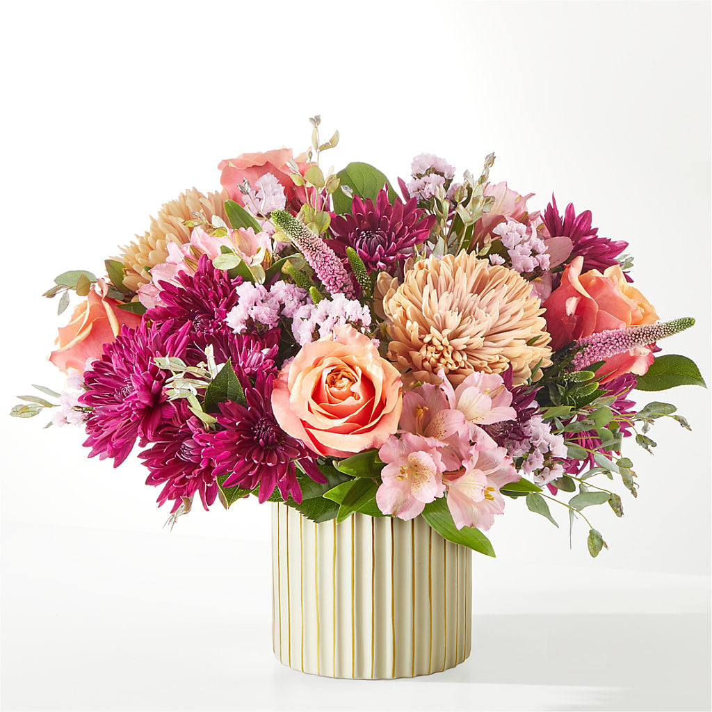 Berry Cobbler Bouquet with Ivory Vase –  Oopsie Daisy Llc, Berlin NJ
