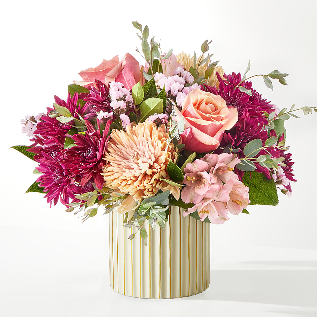 Berry Cobbler Bouquet with Ivory Vase –  Oopsie Daisy Llc, Berlin NJ