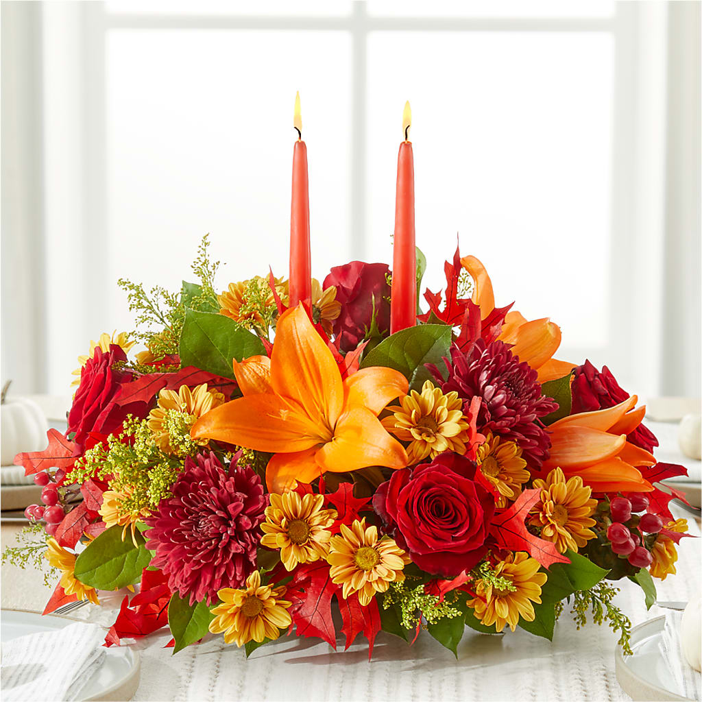 Autumn's Embrace Centerpiece –  Oopsie Daisy Llc, Berlin NJ