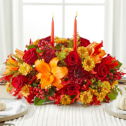 Autumn's Embrace Centerpiece –  Oopsie Daisy Llc, Berlin NJ