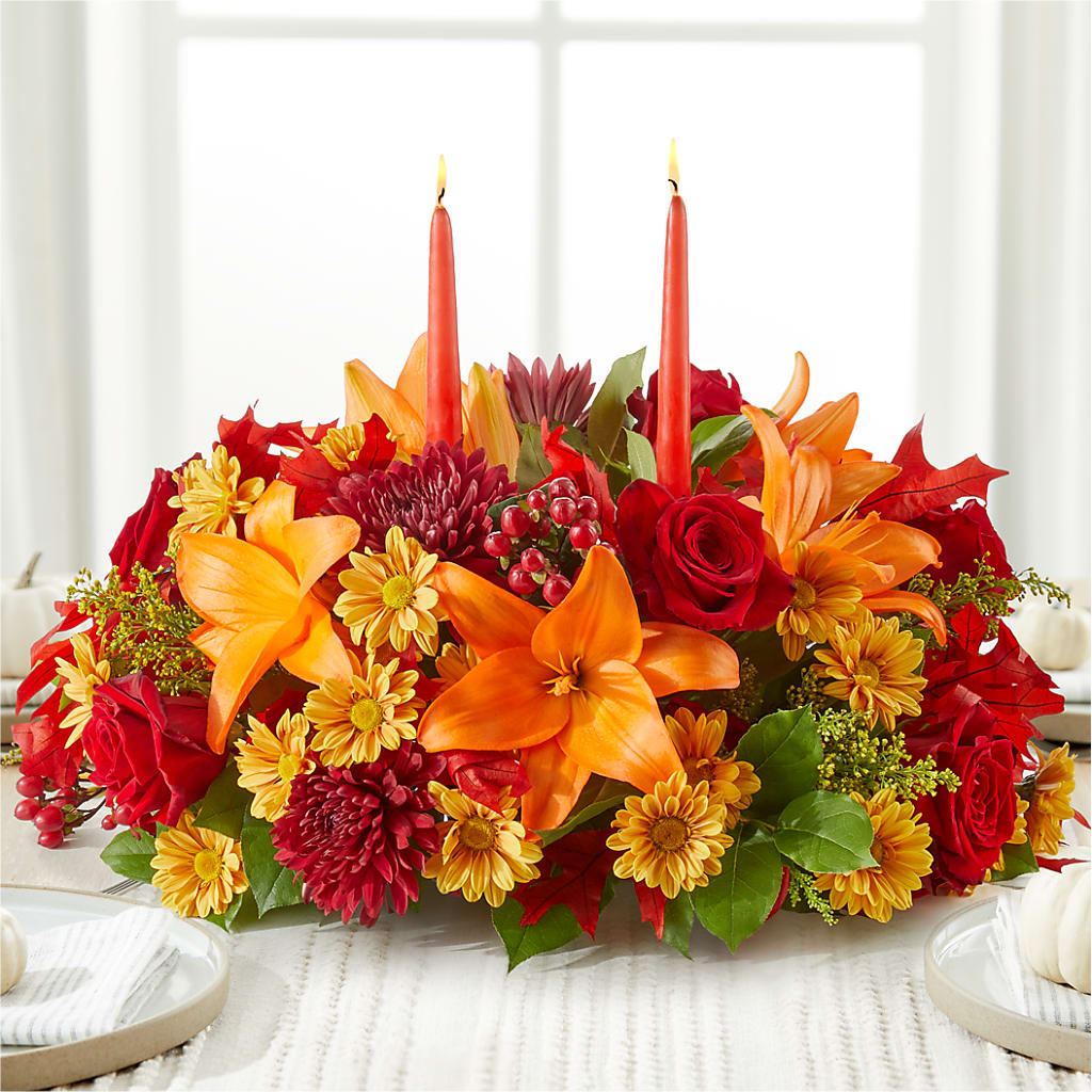 Autumn's Embrace Centerpiece –  Oopsie Daisy Llc, Berlin NJ
